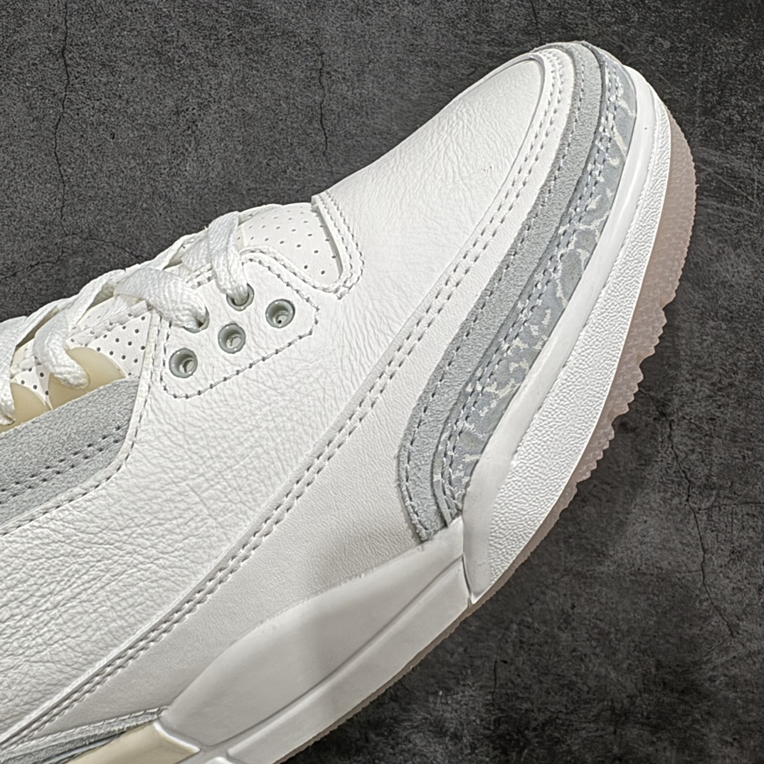 图片[6]-【渠道L版】Air Jordan AJ3 Craft \”Ivory\” 象牙白 货号：FJ9479-100n目前市场最推荐的产品 市场唯一正确批次 亲自操刀耗时半年巨作 超合理的单价 拒绝高利润 全套原纸板楦头开发 原厂大底磨具加持立体防滑纹理 原装可视Air Sole气垫 原汁原味最完美的三代版型 唯一正确鞋头趴度弧度高度鞋身腰线 原厂TPU氧化后跟饰片 正确内里反口里网布 皮料菱角分明不变形无多余毛边 正确手工大底描漆拉丝 市场唯一原厂鞋扣模具 原厂织唛标 原厂飞人电绣工艺 尾指中部跳三针 独家绑鞋带手法 印刷中底布 四线拉帮 米色美纹纸贴合固定 进口港宝加持 后跟自然饱满 全鞋荧光划线卡点 追求极致完美 每一双都是工艺品 多重QC质检 超越公司货的品控标准 实实在在的免检产品  尺码：40 40.5 41 42 42.5 43 44 44.5 45 46 47.5 48.5 编码：JJ400420-鞋库