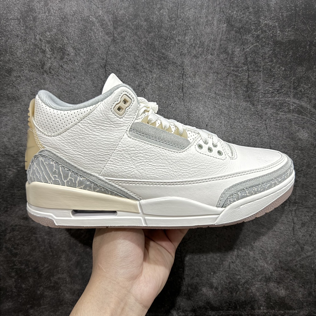 【渠道L版】Air Jordan AJ3 Craft \”Ivory\” 象牙白 货号：FJ9479-100n目前市场最推荐的产品 市场唯一正确批次 亲自操刀耗时半年巨作 超合理的单价 拒绝高利润 全套原纸板楦头开发 原厂大底磨具加持立体防滑纹理 原装可视Air Sole气垫 原汁原味最完美的三代版型 唯一正确鞋头趴度弧度高度鞋身腰线 原厂TPU氧化后跟饰片 正确内里反口里网布 皮料菱角分明不变形无多余毛边 正确手工大底描漆拉丝 市场唯一原厂鞋扣模具 原厂织唛标 原厂飞人电绣工艺 尾指中部跳三针 独家绑鞋带手法 印刷中底布 四线拉帮 米色美纹纸贴合固定 进口港宝加持 后跟自然饱满 全鞋荧光划线卡点 追求极致完美 每一双都是工艺品 多重QC质检 超越公司货的品控标准 实实在在的免检产品  尺码：40 40.5 41 42 42.5 43 44 44.5 45 46 47.5 48.5 编码：JJ400420-鞋库