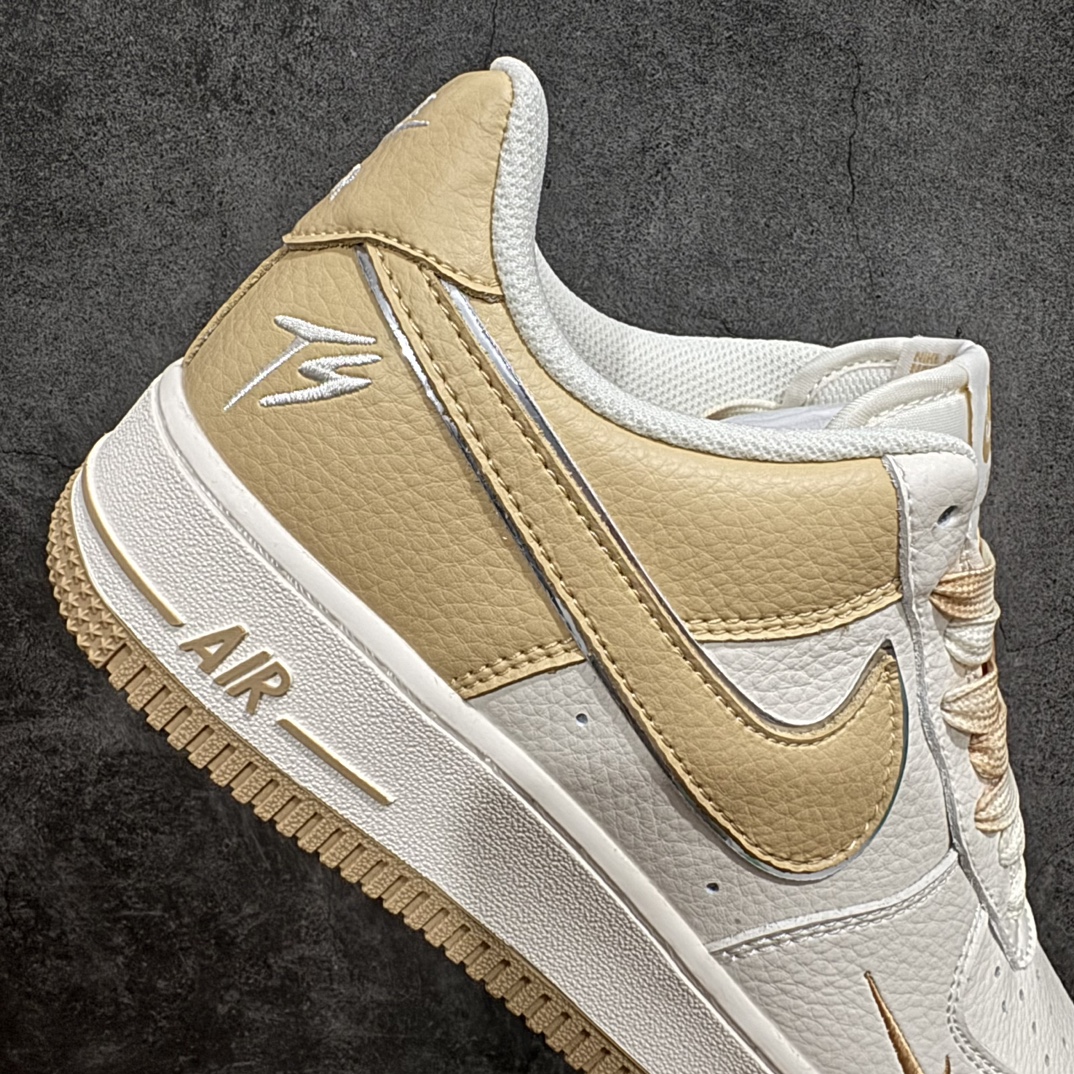 图片[7]-【公司级】Nike Air Force 1 Low 07 x TS 联名白沙黄满天星n原楦头原纸板 打造纯正低帮空军版型 专注外贸渠道 全掌内置蜂窝气垫原盒配件 原厂中底钢印、拉帮完美官方货号：IO5636 111 Size：36 36.5 37.5 38 38.5 39 40 40.5 41 42 42.5 43 44 44.5 45 编码：HXS270280-莆田鞋批发中心