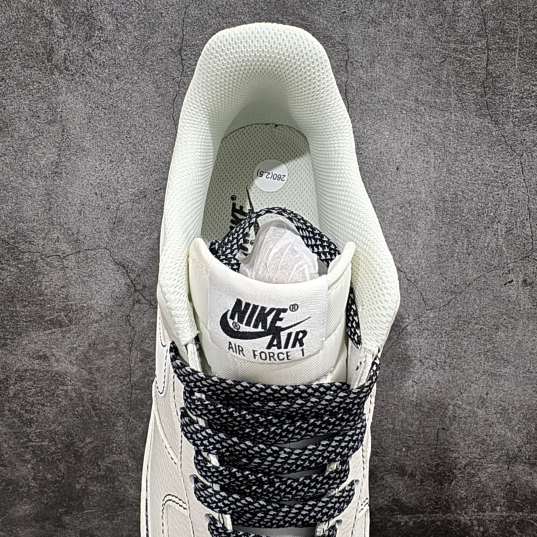 图片[8]-【公司级】Nike Air Force 1 Low 07 x Uninterrupted 白黑签名涂鸦满天星n原楦头原纸板 打造纯正低帮空军版型 专注外贸渠道 全掌内置蜂窝气垫原盒配件 原厂中底钢印、拉帮完美官方货号：UY5696 332 Size：36 36.5 37.5 38 38.5 39 40 40.5 41 42 42.5 43 44 44.5 45 编码：HXS250260-鞋库