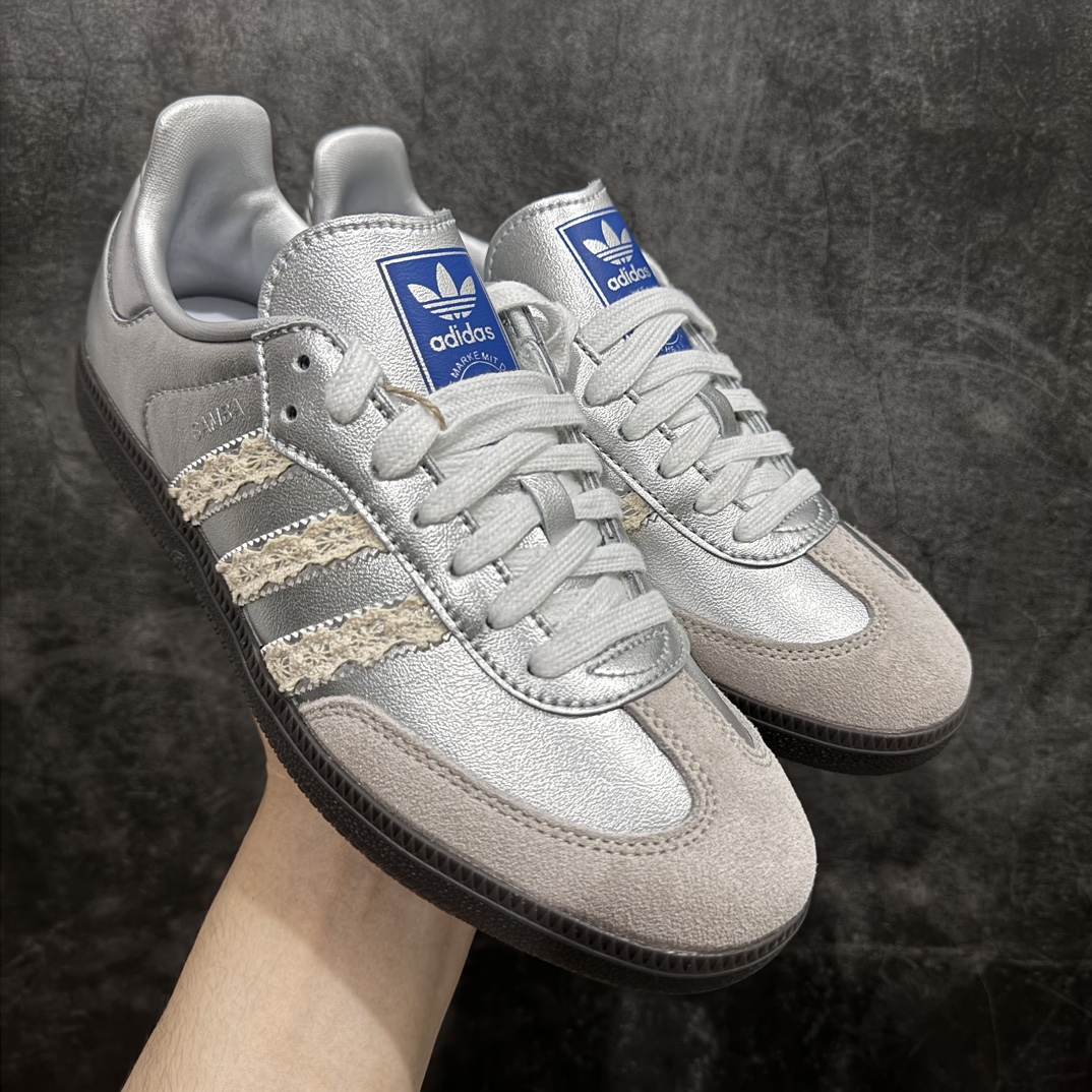 纯原版本阿迪达斯三叶草AdidasOriginalsSambaVeganOG”SPD“桑巴舞系列绅士德训