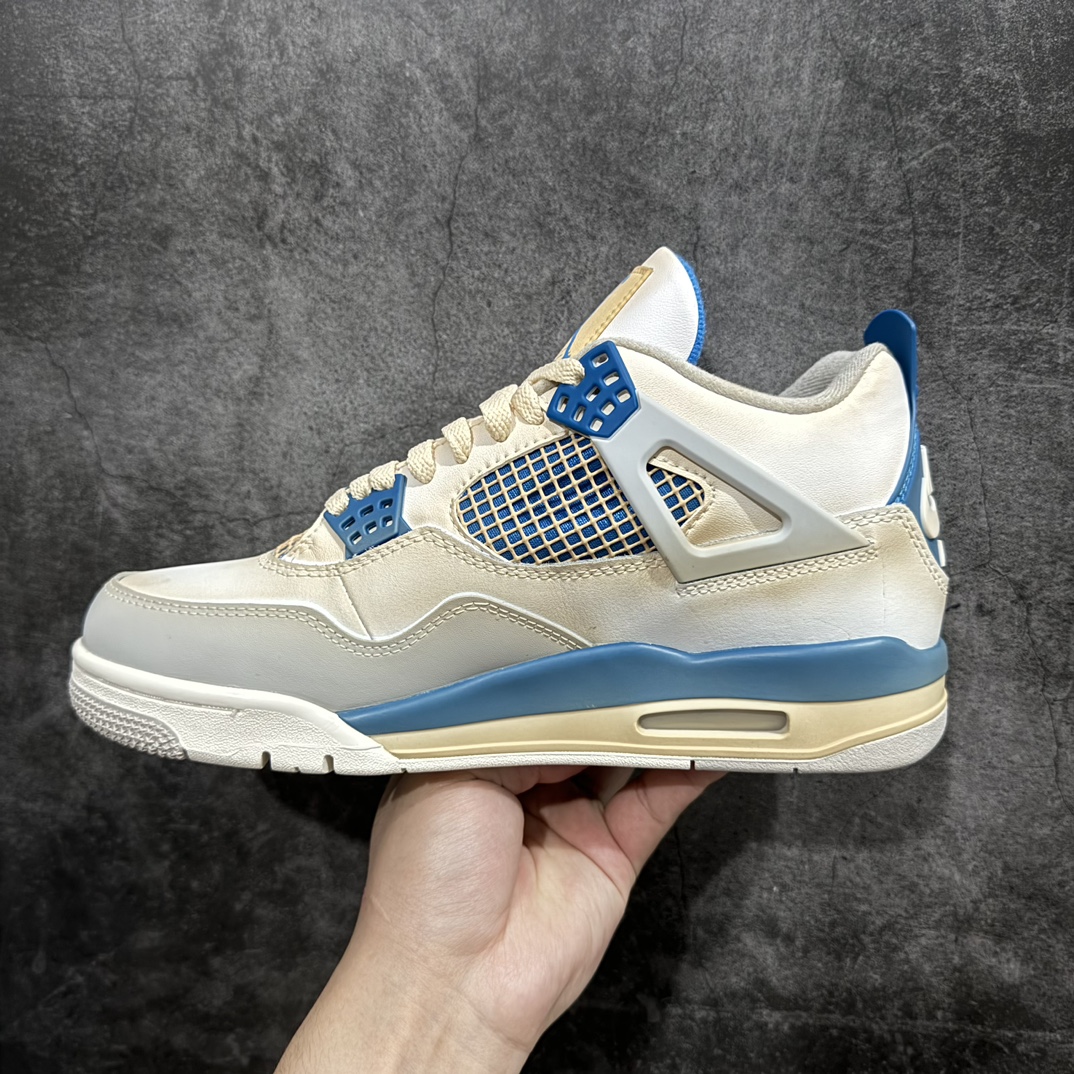 图片[2]-【外贸版】Air Jordan 4 Retro 乔丹四代n复刻杰尼龟 纯原大厂出品Air Jordan AJ4 Retro 原楦原纸板原厂材料开发 细节把控到位 主供外贸客户打造完美鞋型 纸板中底 钢印完美版型 公司货既视感皮料自行品鉴  最大开发到47.5 专供鬼佬区别市面各种\”伪纯原\”官方货号: 308497-105 尺码：40 40.5 41 42 42.5 43 44 44.5 45 45.5 46 47.5 编码：ZX320340-鞋库