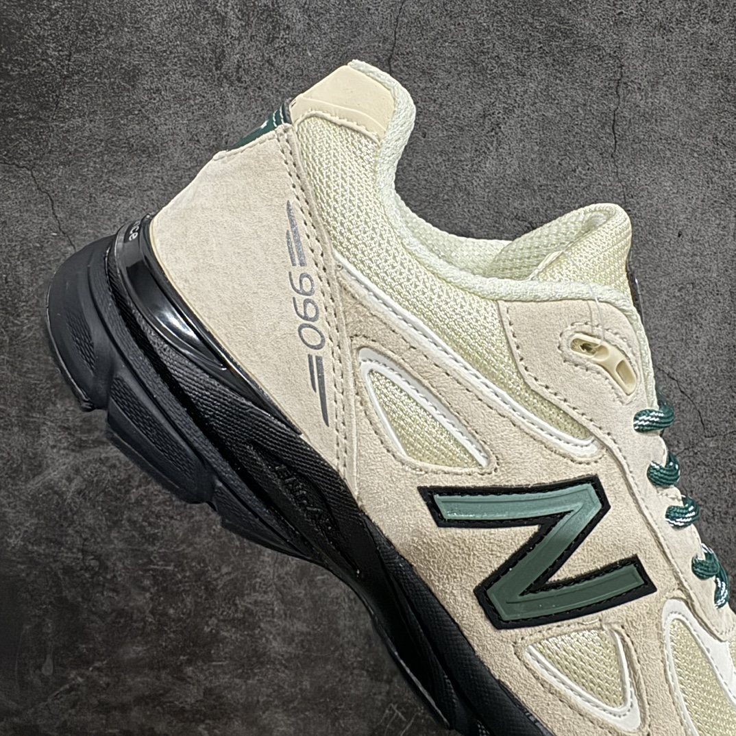 NewBalanceinUSAM990V4新百伦NB系列美产血统经典复古休闲运动百搭老爹跑步鞋白绿U99