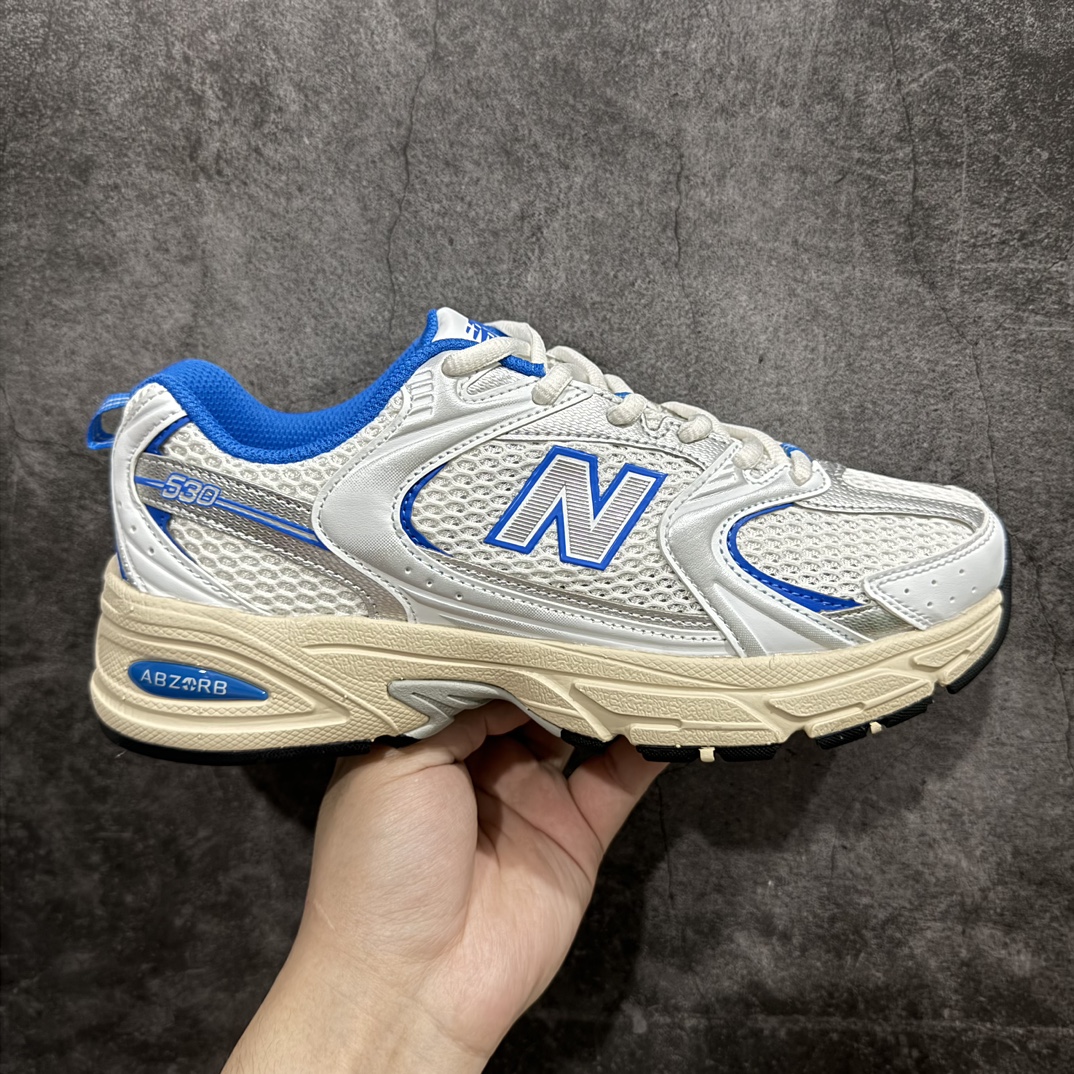 纯原版本新百伦NBNewBalanceMR530白蓝MR530EA全套原楦原纸板原厂数据开发原厂网纱原装