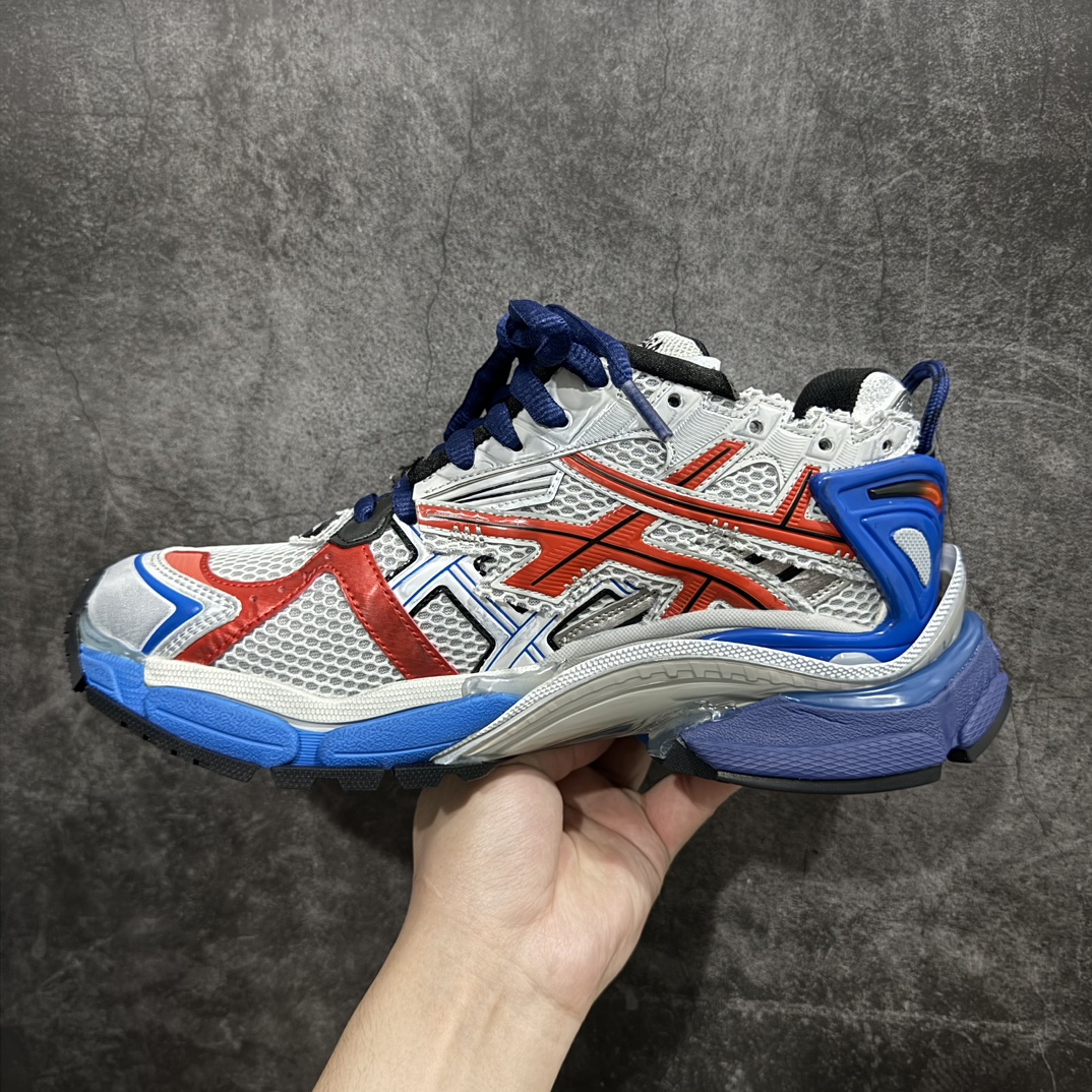 图片[2]-【XA版本】Balenciaga Runer 巴黎世家7代 破坏风 手工做旧款复古老爹鞋n全新版本出货 核心配合工厂优势供应市场最优品质 鞋型细节做旧等都好于市场版本n不但比市场货好 而且比市场货便宜💪🏻n原厂点胶工艺同步原鞋 区别市面所有版本n非市面所有固定TPU，原厂订制胶棒 一切细节高端还原  ，欢迎挑刺💪🏻 尺码：35-46 编码：DF490520-鞋库