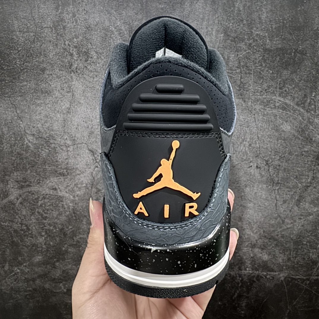 图片[4]-【原厂版】Air Jordan AJ3 Retro 恐惧 CT8532-080 全套原纸板楦头开发 原厂大底磨具加持立体防滑纹理 原装可视Air Sole气垫 原汁原味最完美的三代版型 唯一正确鞋头趴度弧度高度鞋身腰线 原厂TPU彩虹扎染后跟饰片 正确内里反口里网布 皮料菱角分明不变形无多余毛边 广东原厂zp同批次手工大底描漆拉丝 市场唯一原厂鞋扣模具 原厂织唛标 原厂飞人电绣工艺 尾指中部跳三针 独家绑鞋带手法 印刷中底布 四线拉帮 米色美纹纸贴合固定 进口港宝加持 后跟自然饱满 全鞋荧光划线卡点 追求极致完美 每一双都是工艺品 多重QC质检 超越公司货的品控标准 实实在在的免检产品  尺码：40 40.5 41 42 42.5 43 44 44.5 45 46 47.5  编码：X10280320-鞋库