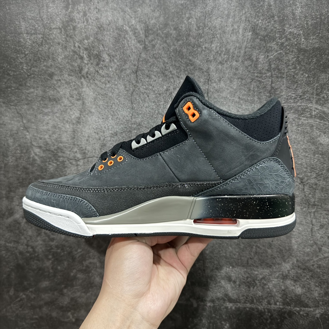 图片[2]-【原厂版】Air Jordan AJ3 Retro 恐惧 CT8532-080 全套原纸板楦头开发 原厂大底磨具加持立体防滑纹理 原装可视Air Sole气垫 原汁原味最完美的三代版型 唯一正确鞋头趴度弧度高度鞋身腰线 原厂TPU彩虹扎染后跟饰片 正确内里反口里网布 皮料菱角分明不变形无多余毛边 广东原厂zp同批次手工大底描漆拉丝 市场唯一原厂鞋扣模具 原厂织唛标 原厂飞人电绣工艺 尾指中部跳三针 独家绑鞋带手法 印刷中底布 四线拉帮 米色美纹纸贴合固定 进口港宝加持 后跟自然饱满 全鞋荧光划线卡点 追求极致完美 每一双都是工艺品 多重QC质检 超越公司货的品控标准 实实在在的免检产品  尺码：40 40.5 41 42 42.5 43 44 44.5 45 46 47.5  编码：X10280320-莆田鞋批发中心