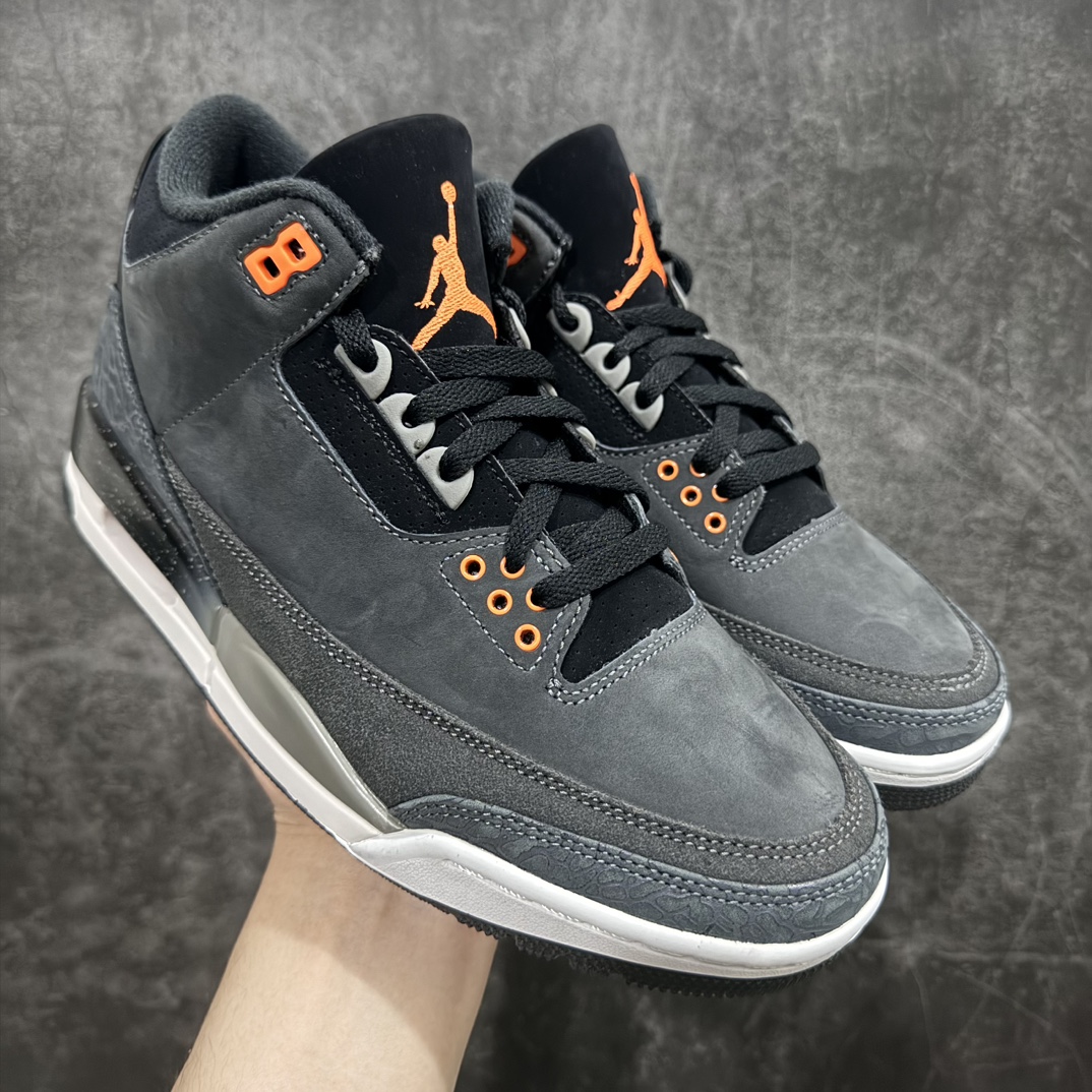 【原厂版】Air Jordan AJ3 Retro 恐惧 CT8532-080 全套原纸板楦头开发 原厂大底磨具加持立体防滑纹理 原装可视Air Sole气垫 原汁原味最完美的三代版型 唯一正确鞋头趴度弧度高度鞋身腰线 原厂TPU彩虹扎染后跟饰片 正确内里反口里网布 皮料菱角分明不变形无多余毛边 广东原厂zp同批次手工大底描漆拉丝 市场唯一原厂鞋扣模具 原厂织唛标 原厂飞人电绣工艺 尾指中部跳三针 独家绑鞋带手法 印刷中底布 四线拉帮 米色美纹纸贴合固定 进口港宝加持 后跟自然饱满 全鞋荧光划线卡点 追求极致完美 每一双都是工艺品 多重QC质检 超越公司货的品控标准 实实在在的免检产品  尺码：40 40.5 41 42 42.5 43 44 44.5 45 46 47.5  编码：X10280320-鞋库