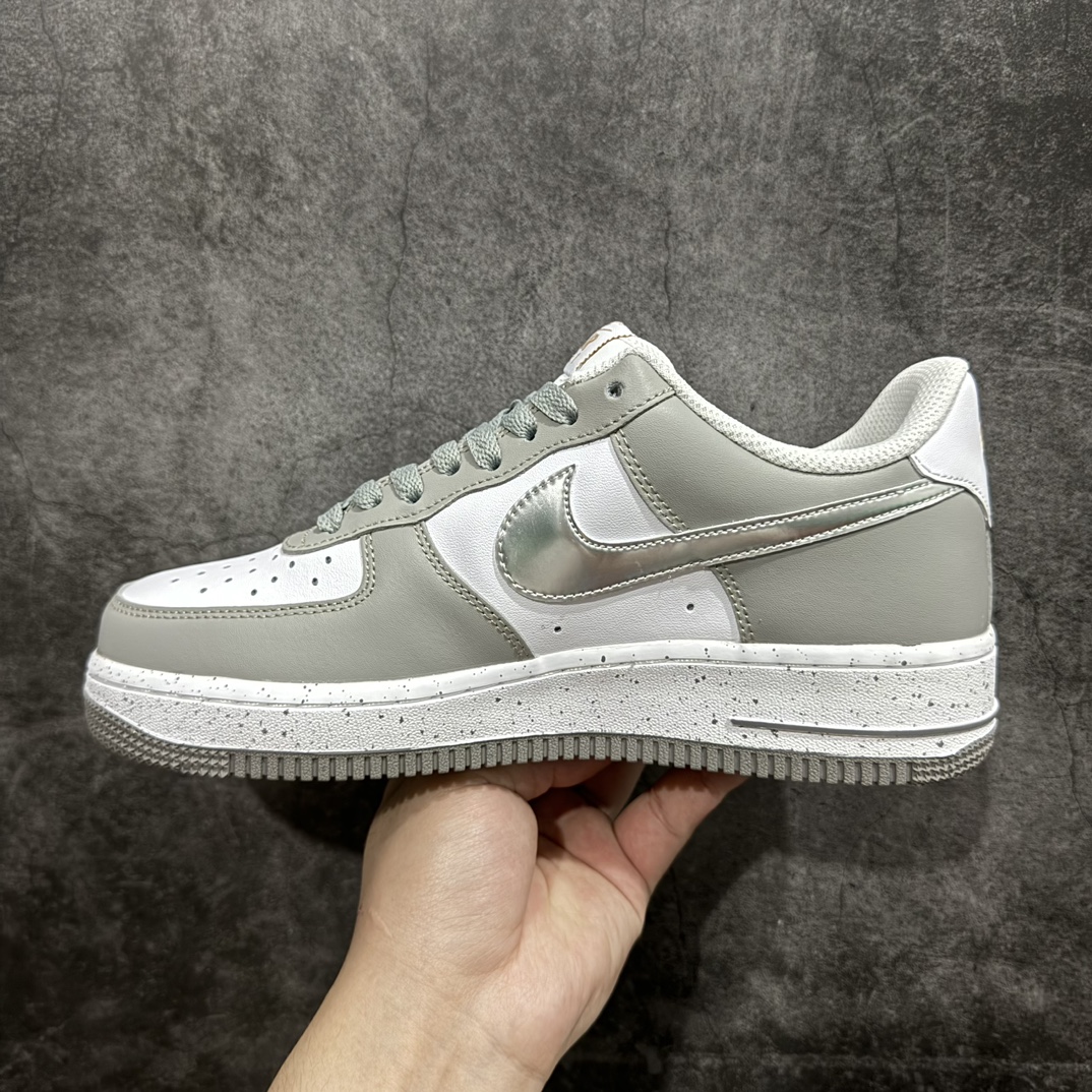 图片[2]-【公司级】Nk Air Force 1\’07 Low 灰银泼墨 空军一号低帮休闲板鞋 MK5639-889n#定制皮料 原楦原纸板 正品NFC感应芯片 纯正版型 清洁度完美 内置全掌气垫 尺码：36 36.5 37.5 38 38.5 39 40 40.5 41 42 42.5 43 44 44.5 45 编码：HXS270280-鞋库