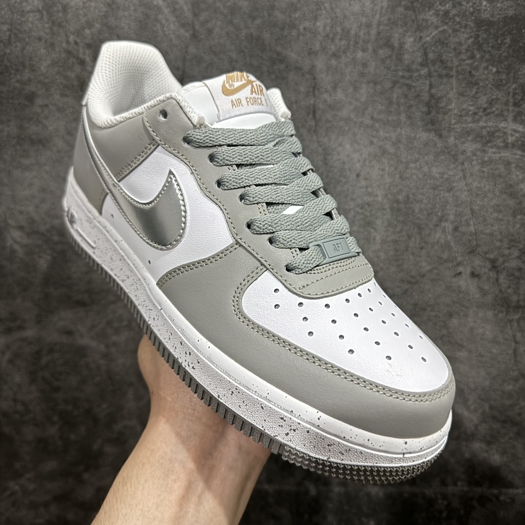 图片[3]-【公司级】Nk Air Force 1\’07 Low 灰银泼墨 空军一号低帮休闲板鞋 MK5639-889n#定制皮料 原楦原纸板 正品NFC感应芯片 纯正版型 清洁度完美 内置全掌气垫 尺码：36 36.5 37.5 38 38.5 39 40 40.5 41 42 42.5 43 44 44.5 45 编码：HXS270280-鞋库