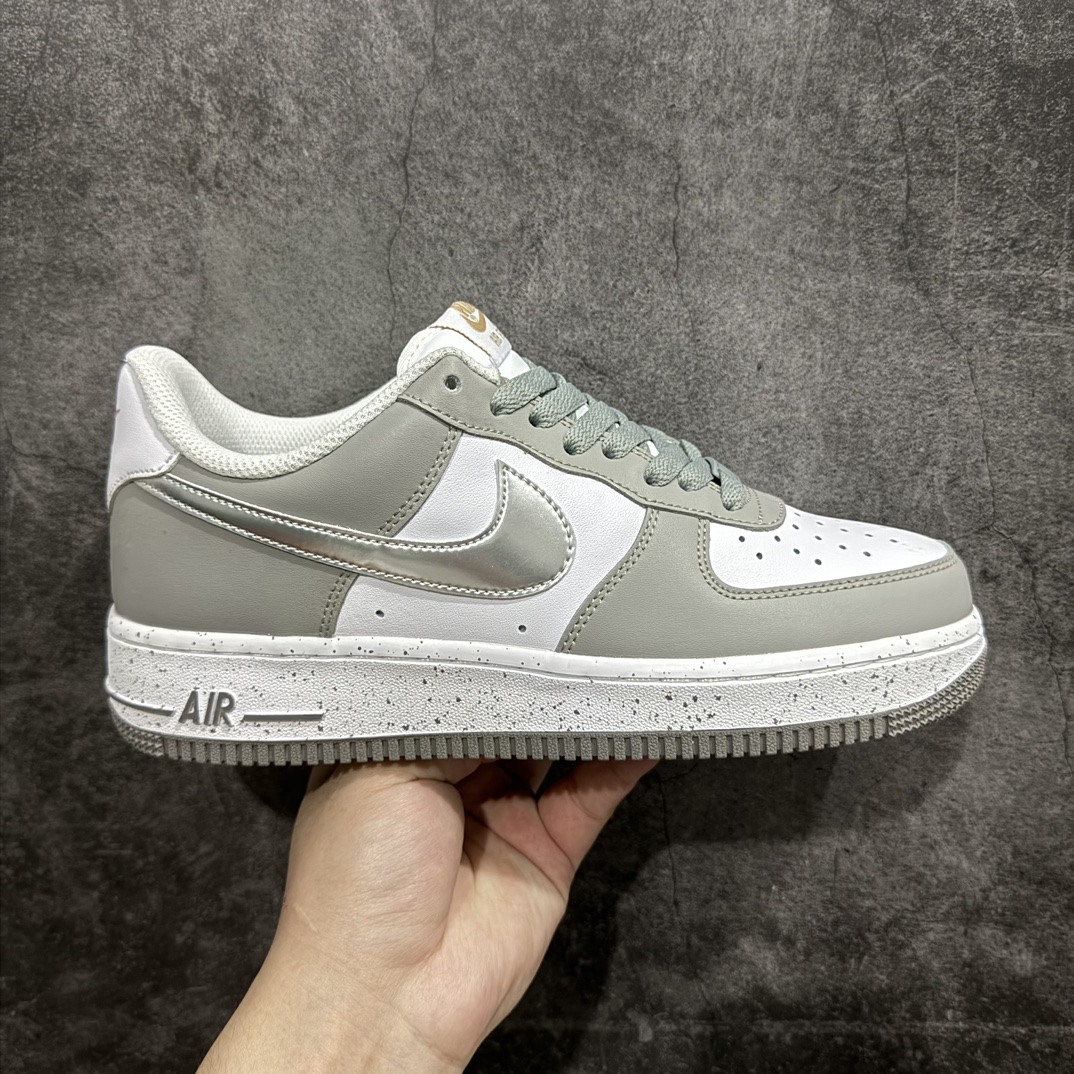 【公司级】Nk Air Force 1\’07 Low 灰银泼墨 空军一号低帮休闲板鞋 MK5639-889n#定制皮料 原楦原纸板 正品NFC感应芯片 纯正版型 清洁度完美 内置全掌气垫 尺码：36 36.5 37.5 38 38.5 39 40 40.5 41 42 42.5 43 44 44.5 45 编码：HXS270280-鞋库