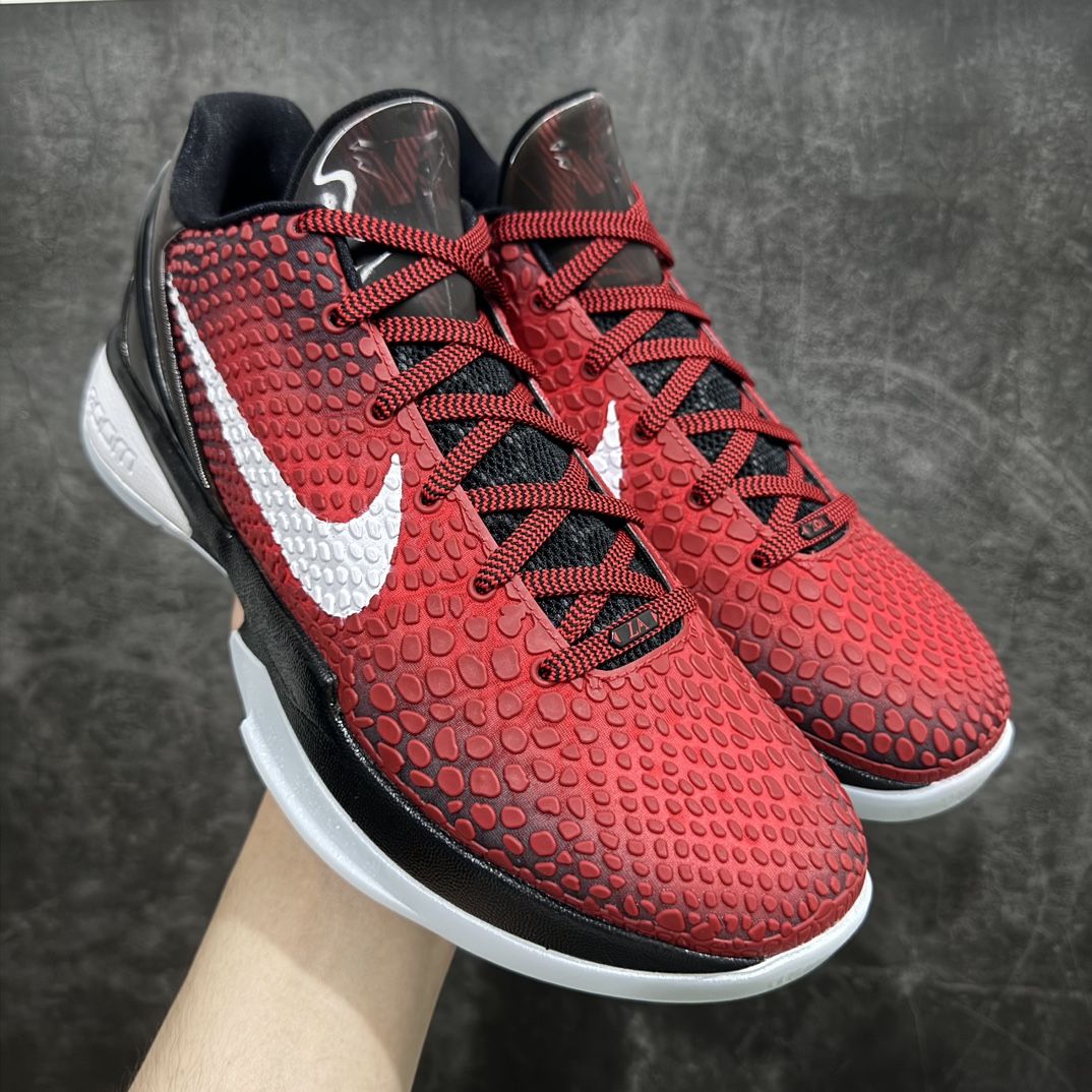 【GX美版】复刻天花板NK Zoom KOBE 6 Protro 科比6代 DH9888-600 全明星 黑红nn完美复刻公司货 前掌超大Zoom Turbo气垫后掌EVA缓震 真正的原汁原味 还原ZP脚感全身鞋材卡料色独家定制 唯一正确喷漆工艺Swoosh 正确凹凸蛇鳞工艺 正确鞋面渐变效果 内全置真动飞态线 独立原厂模具 最大尺码达到48.5码 首批不拼图大几率过验 亲测已过 支持各种高强度实战  尺码：40 40.5 41 42 42.5 43 44 44.5 45 45.5 46 47.5 48.5 49.6 50.5 编码：T1500540-鞋库