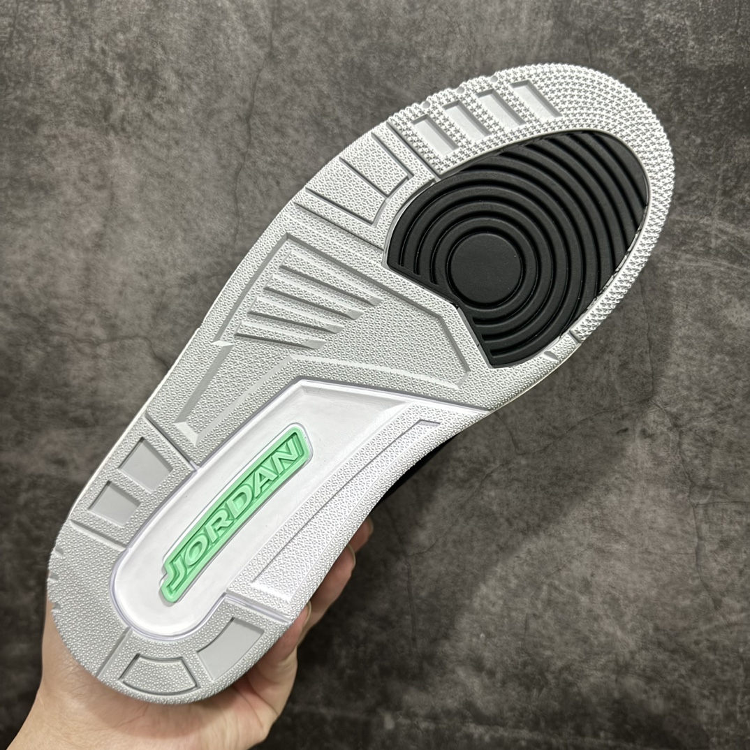 450 【纯原LW版本】Air Jordan 3 Retro"Green Glow" AJ3 乔丹3代黑绿 CT8532-031