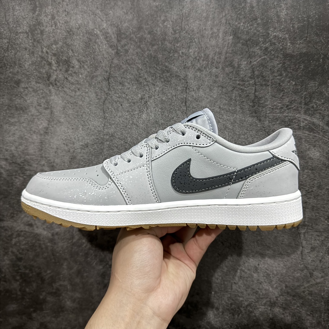 纯原AirJordanAJ1LowGolf高尔夫灰生胶DD9315-006市面唯一纯原级别完美零毛边处理