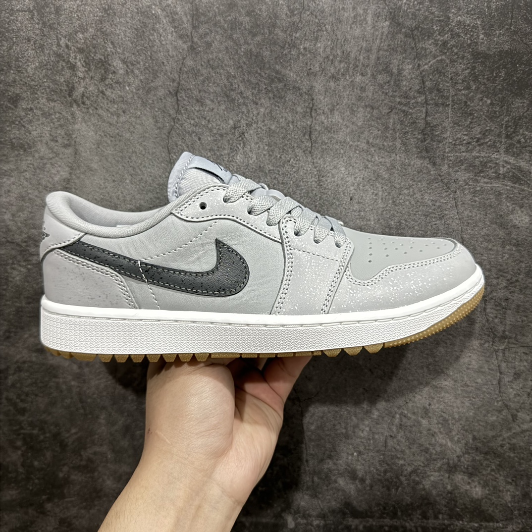 纯原AirJordanAJ1LowGolf高尔夫灰生胶DD9315-006市面唯一纯原级别完美零毛边处理