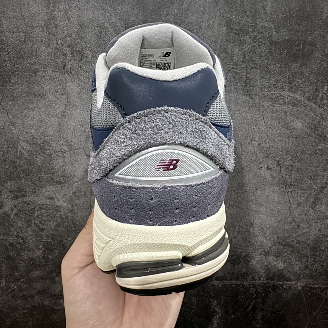 280 【K版】New Balance NB2002系列 男女休闲慢跑鞋 黑蓝 M2002REL