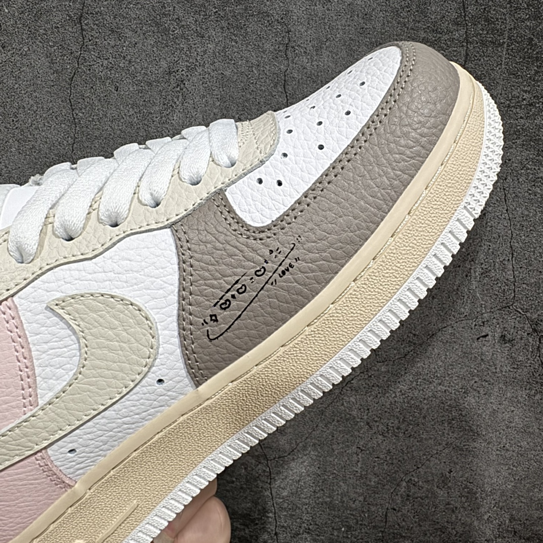 240 Nk Air Force 1'07 Low 520情人节限定 动情心电图 板鞋 TY0301-222