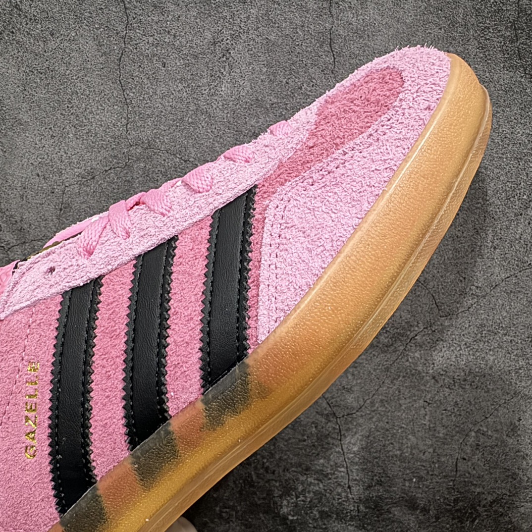 200 【KX纯原版】Adidas Originals Gazelle Indoor 粉蓝色 IE7002 三叶草复古休闲防滑耐磨低帮板鞋