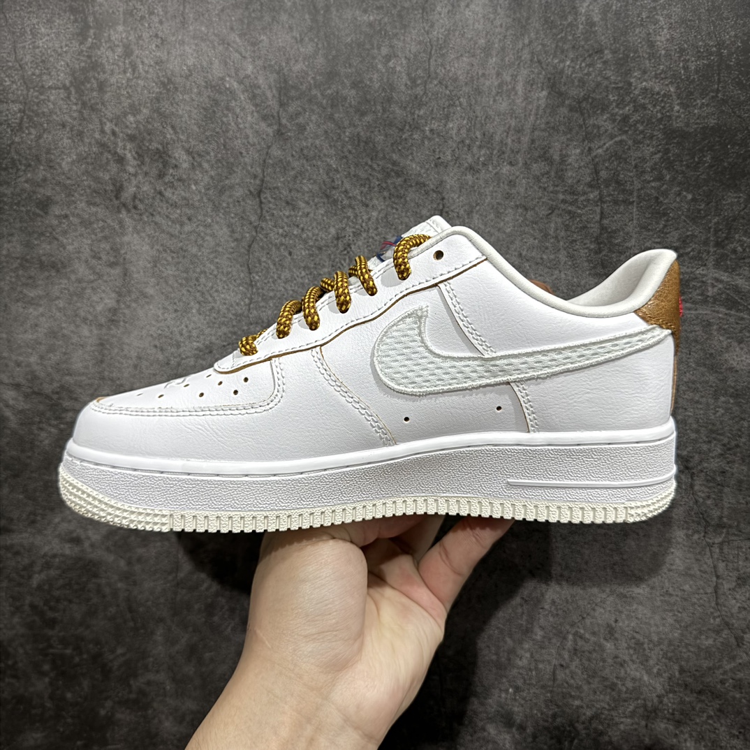 200 Nk Air Force 1'07 Low 麻棕色 空军一号低帮休闲板鞋  HF5716-111