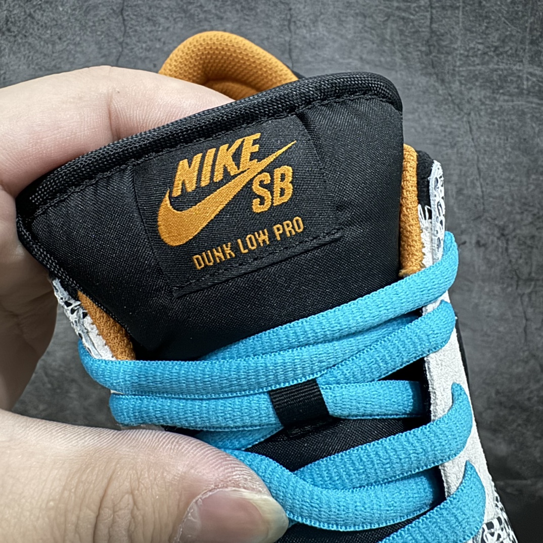 图片[5]-【纯原Top版本】Nike Dunk SB Low  棕黑n纯原生产线出品n原厂织唛标 一致匹配原版n全市场唯一正确鞋带绑法n原楦原纸板开发 匹配原版98%以上n后跟垫棉独家呈现 后跟反口里弧度正确n全新后跟电绣 电绣针数与正品一致n原厂皮料 质感无敌！ 货号：FZ1233-002 Size：36/47.5 编码：X10370390-鞋库