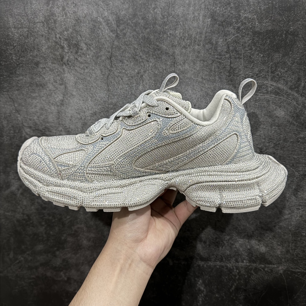 图片[2]-【i8版本】Balenciaga 巴黎世家 3XL 10代 施华洛世奇水晶满钻 老爹鞋nn目前全网唯一正确版本 区别于市面上普通版本全网独家出货 配件齐全 独家优势供货湖南兴昂原厂渠道 原厂大底 原厂鞋面满砖 细节见高清实拍 Size：35 36 37 38 39 40 41 42 43 44 45 46 编码：T1580600-鞋库