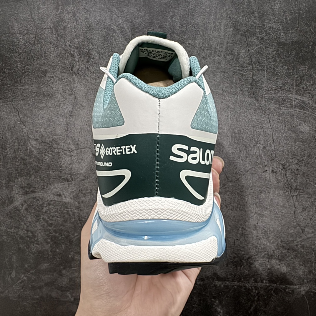 400 【绿X版】Kith x Salomon XT-6 Gore-Tex防水款 萨洛蒙复古潮流户外机能登山跑鞋