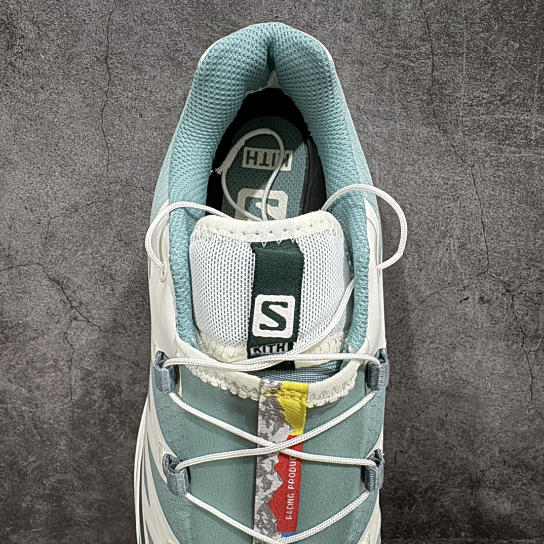 400 【绿X版】Kith x Salomon XT-6 Gore-Tex防水款 萨洛蒙复古潮流户外机能登山跑鞋