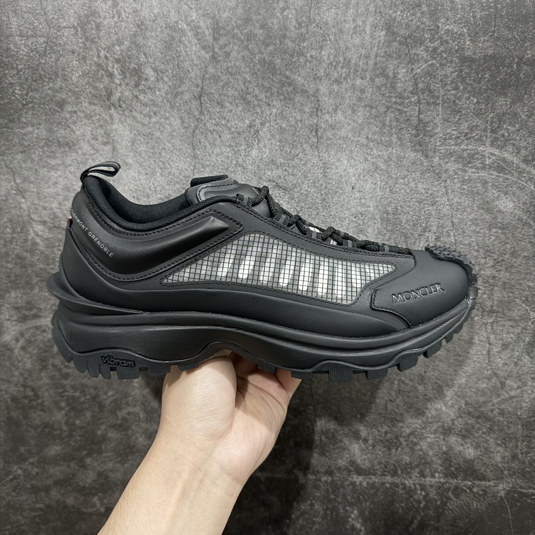 【纯原OK版本】Moncler 盟可睐/蒙口 Trailgrip GTX 抗撕裂材质山地户外鞋n鞋身采用Cordura防撕裂尼龙/Gore-Tex防水材质 中底内置全掌碳板 支撑性能拉满 侧边3M反光带#大底采用RB MD 碳板 TPU 五层分离组合 鞋底搭载Vibram外底提供超强的抓地力和防滑性能 原装大盒包装 内赠Moncler徽章防层袋一副 尺码：36 36.5 37.5 38 38.5 39 40 40.5 41 42 42.5 43 44 44.5 45 46  编码：DF480500-鞋库