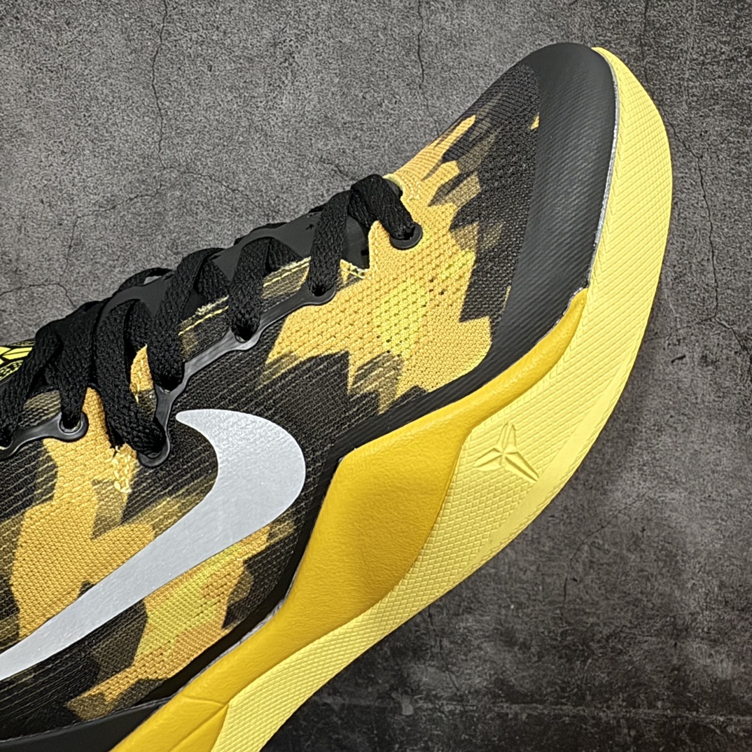 450 【S2纯原】Nike Kobe 8 黑黄 黑黄配色 S2纯原生产线 科比八代