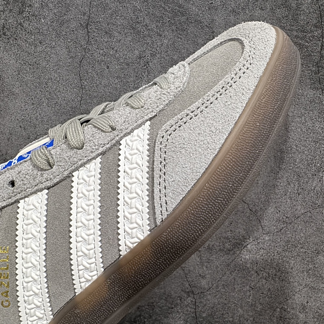 200 【CS版本】Adidas Originals Gazelle Indoor 防滑低帮T头德训鞋 GZ复古系列 灰白 草莓熊 IF1807