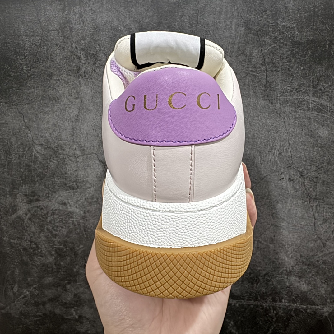 400 【顶级代购版】Gucci Screener系列 G家古驰胖丁厚底小脏鞋