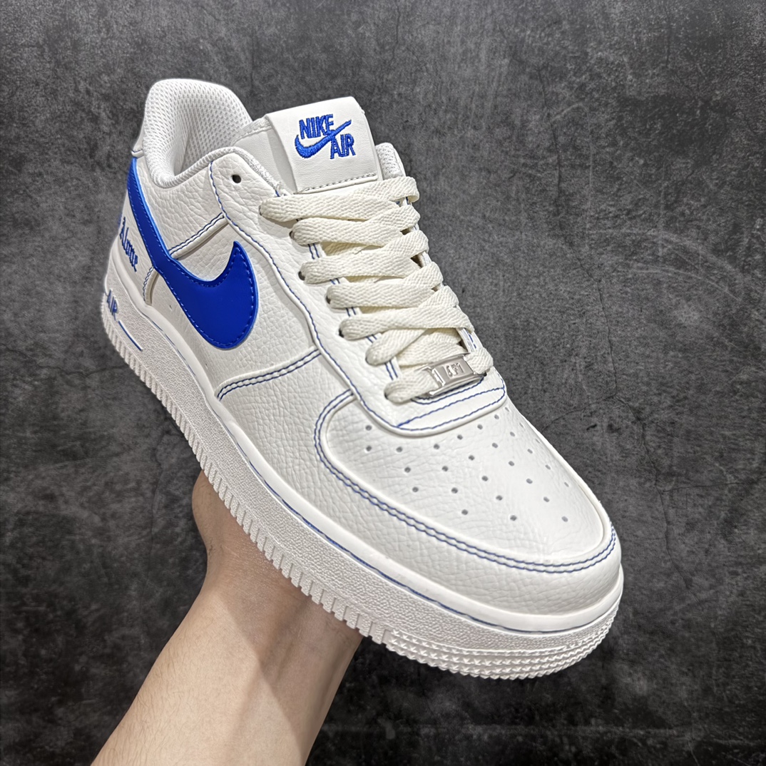 240 美潮奢牌 Vlone×Nike Air Force 1'07 Low 联名天蓝 空军一号低帮休闲版鞋 AA5360-011