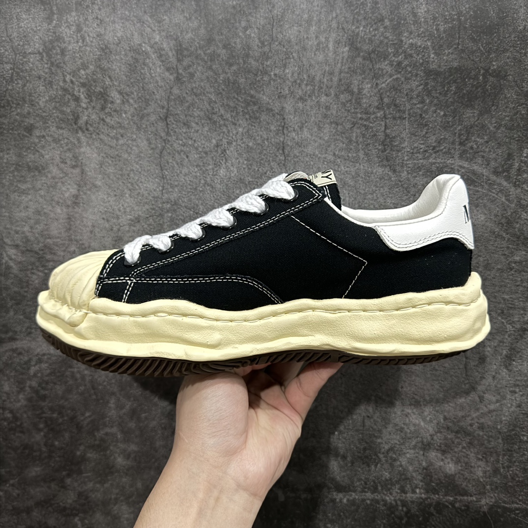 图片[2]-【东莞纯原版】三原康裕MMY/Maison MIHARA YASUHIRO Wayne Original Sole Leather Low Sneaker版变形溶解雪糕底低帮百搭休闲运动板鞋nn东莞原产n原楦原纸版开发 全新开发n双模一次发泡点位气孔EVA中底n底部嵌入组合RB橡胶耐磨大底n采用全粒面头层皮革鞋面材质n正确织麦及包装盒 清晰后跟电绣LOGO🆚区别市面普通版本尺码：35 36 37 38 39 40 41 42 43 44 45 正常尺码 编码：HH350380-鞋库