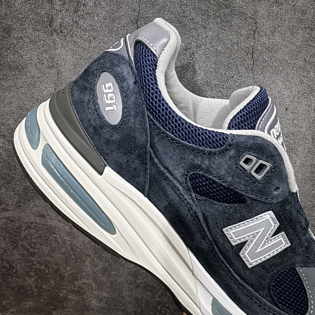 340 【总裁版】New Balance NB991V2 第二代总统复古慢跑鞋 海军蓝 U991NV2