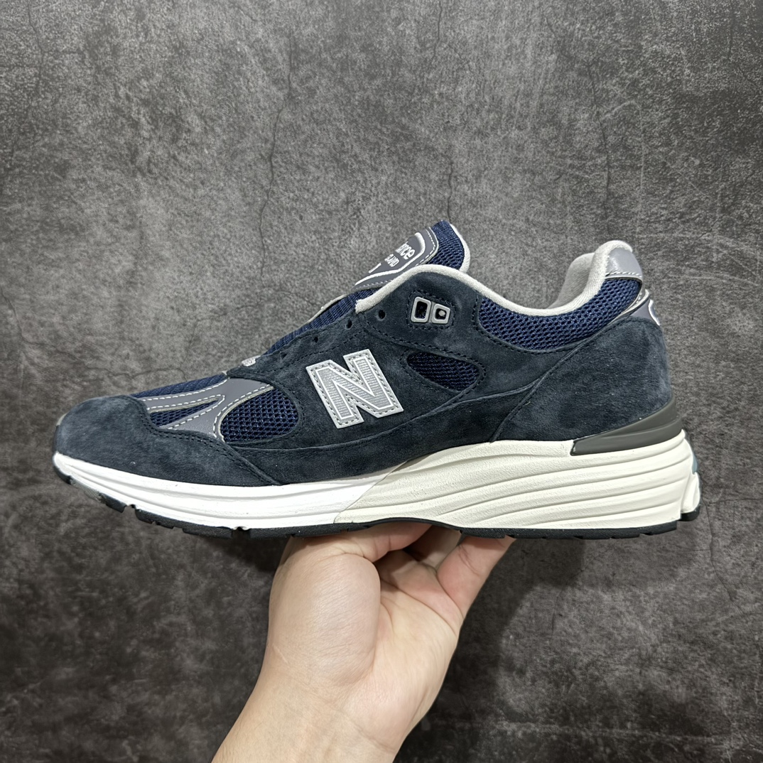 340 【总裁版】New Balance NB991V2 第二代总统复古慢跑鞋 海军蓝 U991NV2