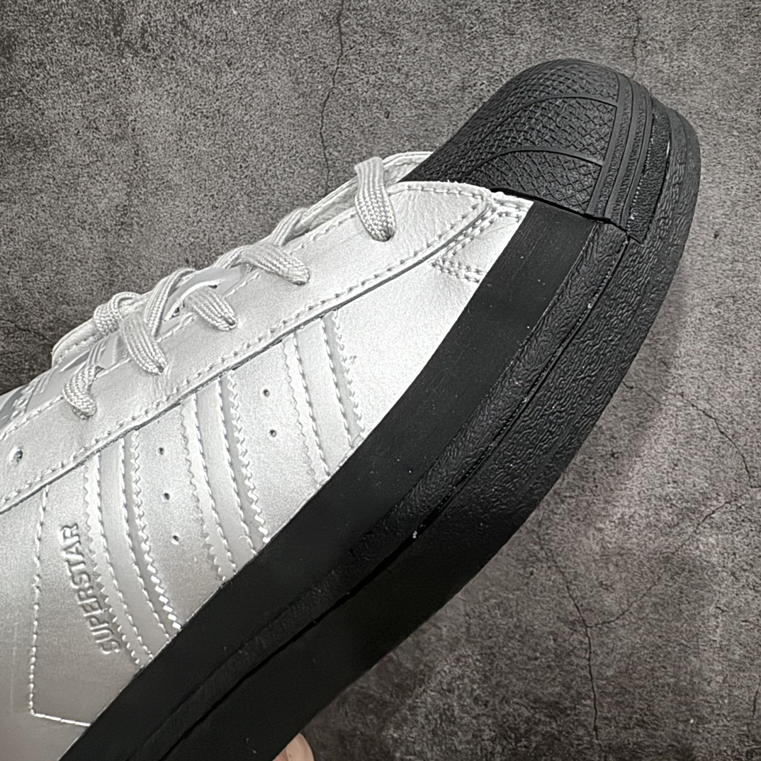 图片[6]-【纯原DT版】Adidas Originals SUPERSTAR W 厚底贝壳头n渠道正品订单 诠释市场最高工艺水平n贝壳头经典小白板鞋 专柜上架同步配色n全鞋进口头层皮料打造。区别市面普通真标版本，进出专柜无压力 官方货号: FW3709 Size：35 36 36.5 37.5 38 38.5 39 40 40.5 41.5 42 42.5 43 44 45 编码：DT230250-鞋库