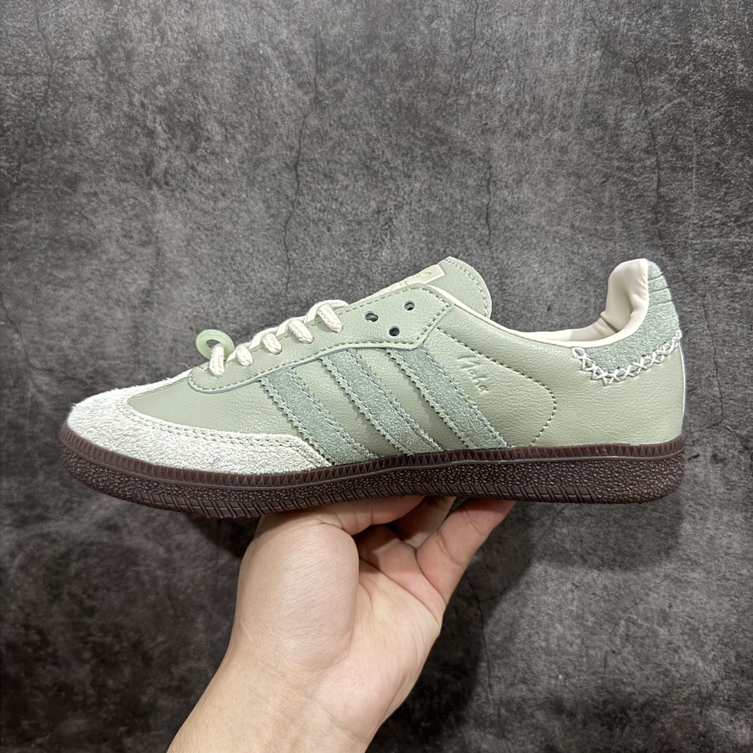 200 MAHA x adidas originals Samba 联名复古桑巴板鞋  IE0967