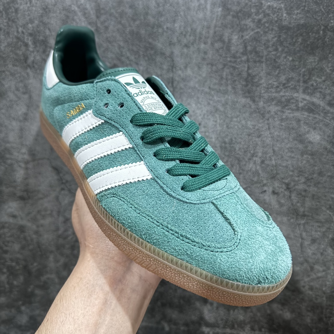 200 【神版】adidas originals Samba OG 三条纹防滑耐磨低帮板鞋