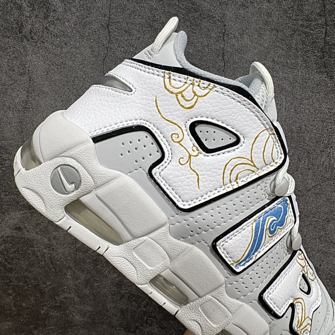 260 【CK纯原】NK Air More Uptempo ’96 OG 皮蓬大AIR复古篮球鞋灰色 FB3021-001