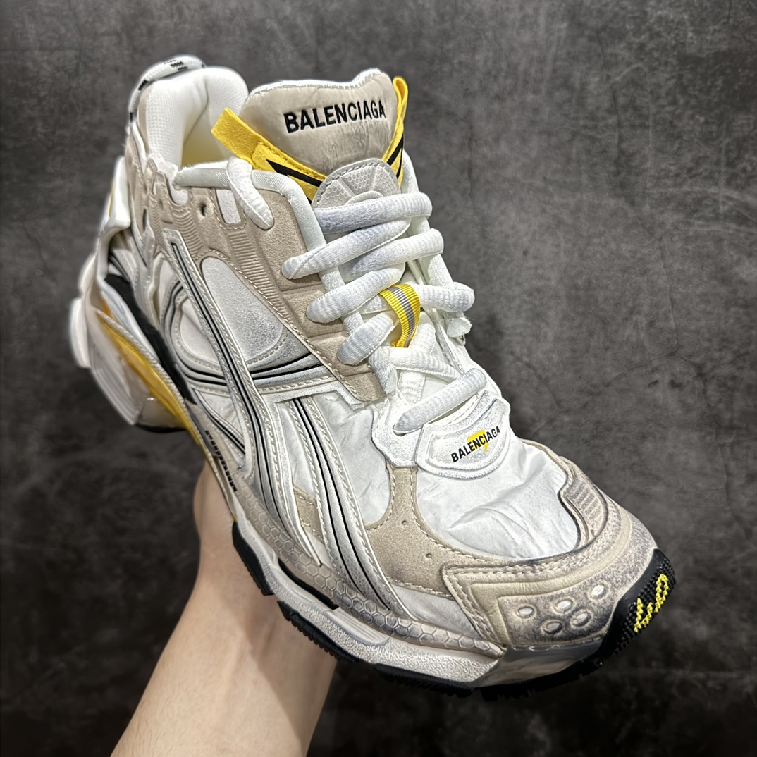 图片[3]-【XA版本】Balenciaga Runer 巴黎世家7代 破坏风 手工做旧款复古老爹鞋n全新版本出货 核心配合工厂优势供应市场最优品质 鞋型细节做旧等都好于市场版本n不但比市场货好 而且比市场货便宜💪🏻n原厂点胶工艺同步原鞋 区别市面所有版本n非市面所有固定TPU，原厂订制胶棒 一切细节高端还原  ，欢迎挑刺💪🏻 尺码：35-46 编码：DF490520-鞋库