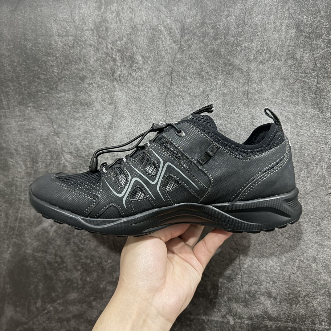 图片[2]-【公司级】爱步ECCO® Men\’s Biom C-trail Sneaker 越野C系列低帮系带轻量百搭休闲运动鞋“全黑”803224 51052n男鞋代工原单品质采用n耐磨防撕裂牛剖革组合网织布鞋面材质n轻盈发泡橡胶鞋底 运用直接注塑Phorene中底,一体成型长效缓震n锯齿防滑耐磨橡胶大底❗️ 尺码：39-44 编码：AB330350-鞋库