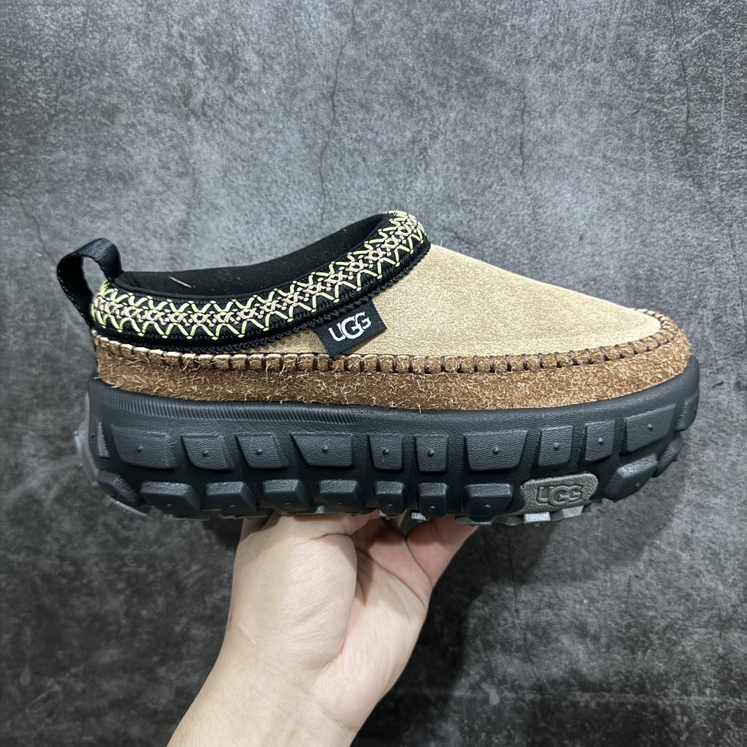 【广东纯原版本】UGG【明星同款】春夏新款 轮胎底拖鞋nW Venture Daze Sliden答应我 春夏也要接着穿UGG哦n青柠气泡色轻松拿捏松弛感n鞋底增高5CM 轻松踩在云朵上轮胎外底设计稳稳拿捏时髦精春夏 需要UGG为我点亮色彩  尺码：35-40 编码：KH360380-鞋库