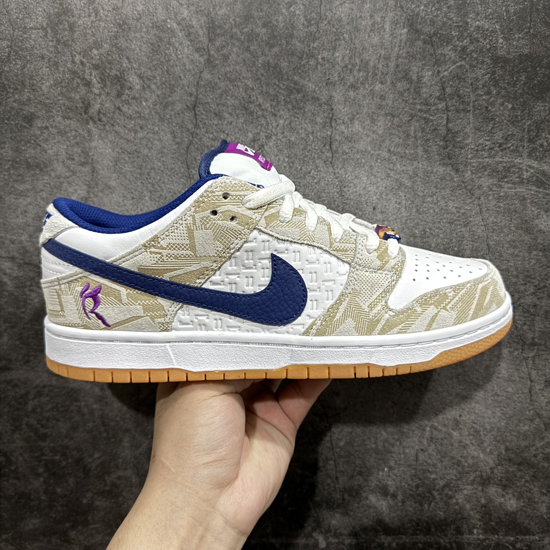 300 【纯原N版】Rayssa Leal x NK SB Dunk Low AL瑞莎利尔联名低帮休闲板鞋 紫白 FZ5251-001