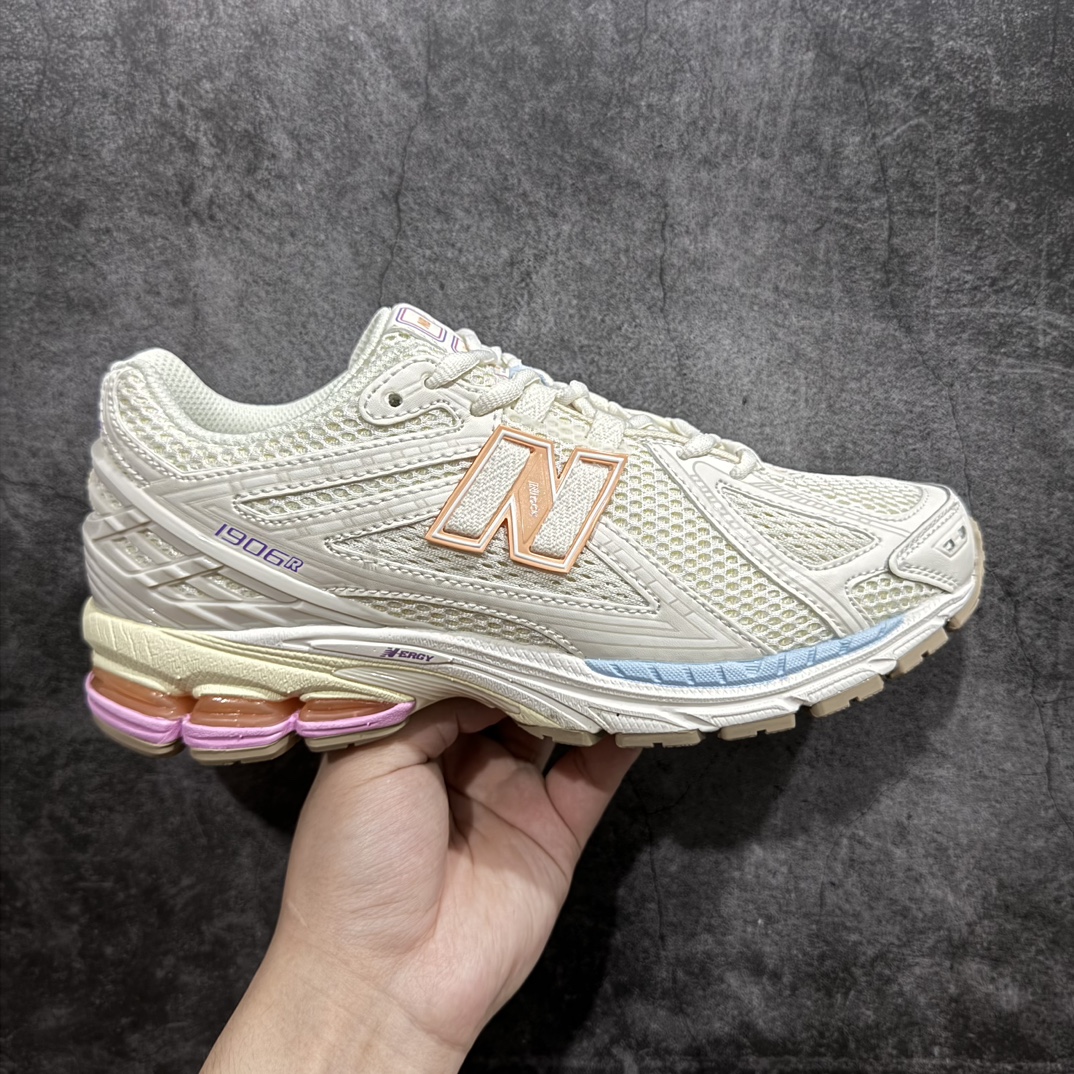 纯原版NB新百伦NewBalanceM1906R灰粉蓝色M1906RBP系列复古老爹风休闲运动慢跑鞋采用