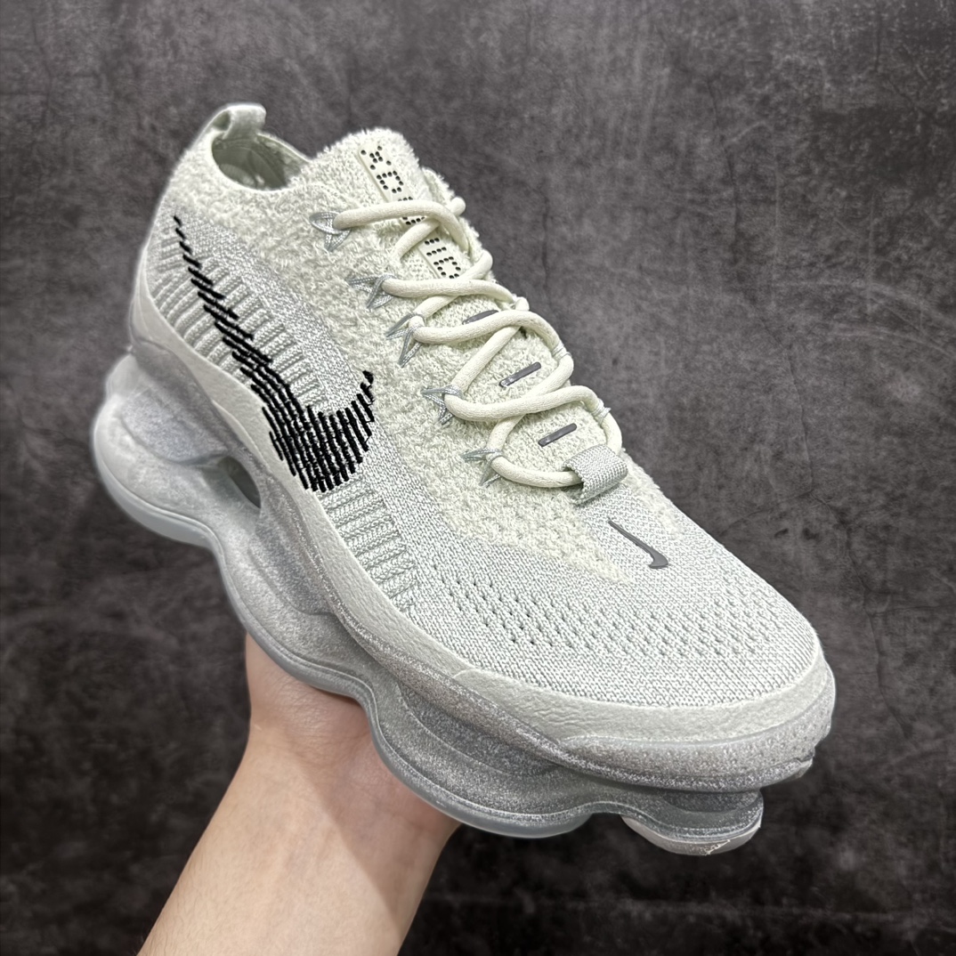 图片[3]-【YH版本】NK Air Max Scorpion Flyknit 天蝎座系列2022款超级大气垫系列前卫增高低帮休闲运动慢跑鞋 灰白夜光 货号：FQ2694-001nn目前市场最好的版本 区别通货便宜版本n SIZE：35.5-47.5 编码：DF310330-鞋库