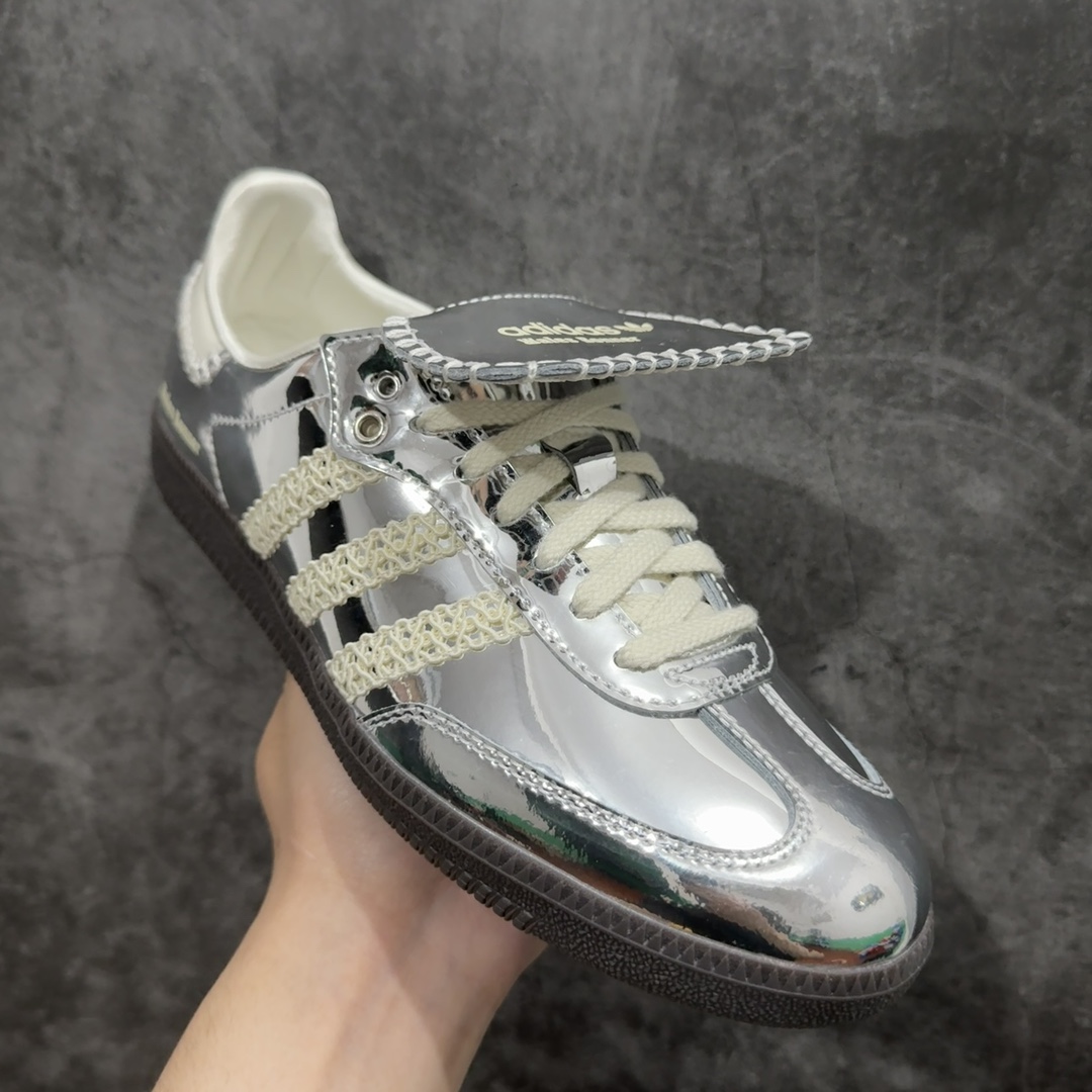 Wales Bonner x adidas Originals Samba Classic "Silver Metallic - Comprehensive