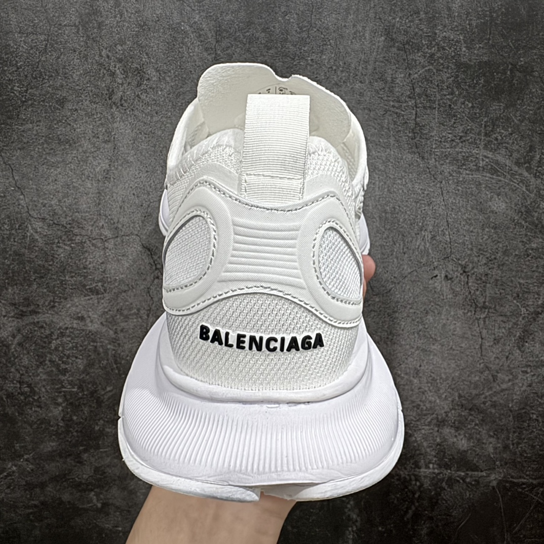 图片[4]-【OK纯原版本】巴黎世家BALENCIAGA Circuit Sneakers 环道系列低帮复古阔型底姥爹风潮流百搭休闲慢跑鞋“网织武士黑白LOGO”nn男女鞋 配件防尘袋及附送鞋带n原档案原楦数据开发。n采用轻量透气网织布组合纤维革鞋面材质n内嵌加厚EVA环型鞋垫全新开发3层私模,搭载轻量发泡EVA缓震中底,组合防滑橡胶大底❗ 尺码：35-46 编码：DF400430-莆田鞋批发中心