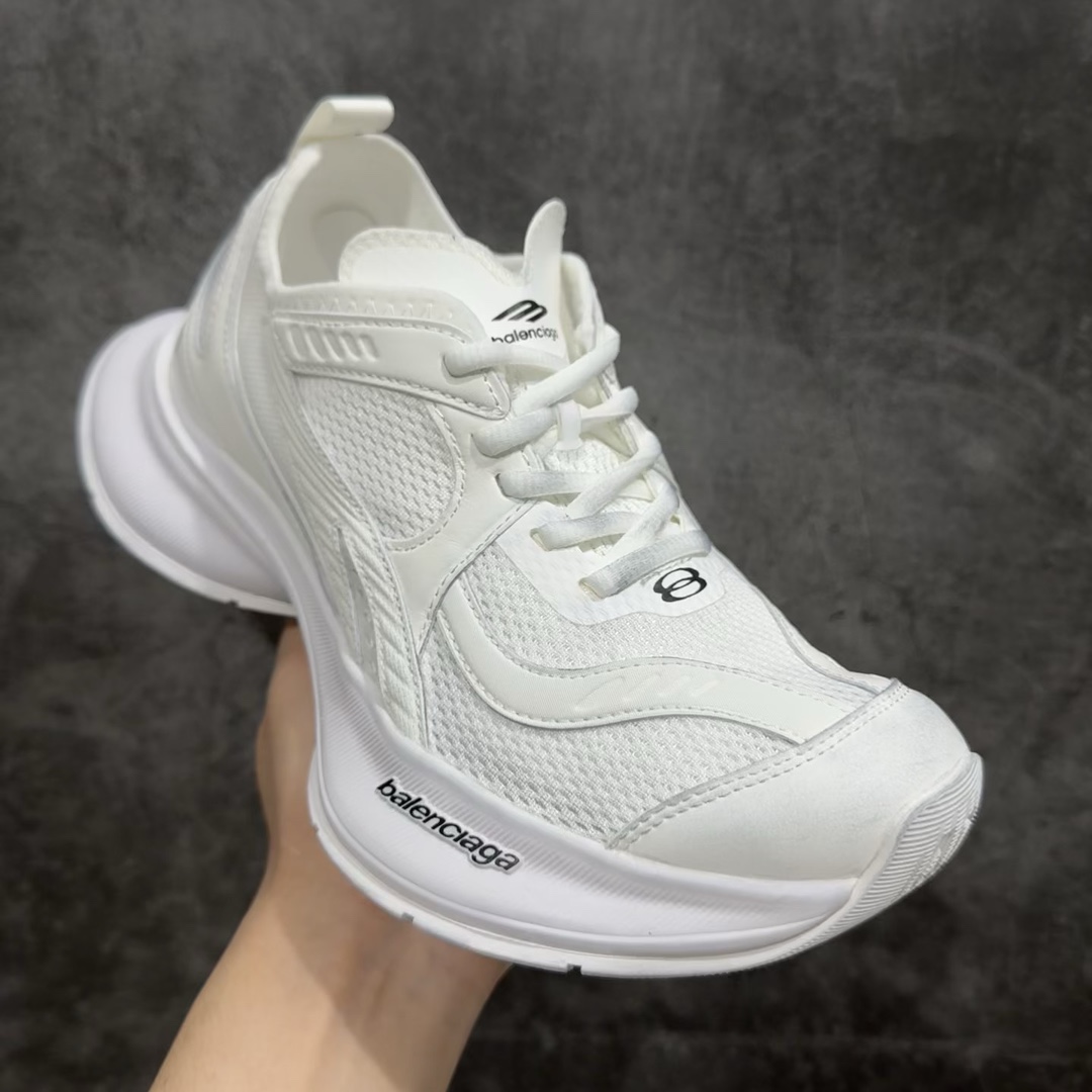 BALENCIAGA Circuit Sneakers Low-Top Retro Chunky-Sole Dad-Style Trendy - Shoe