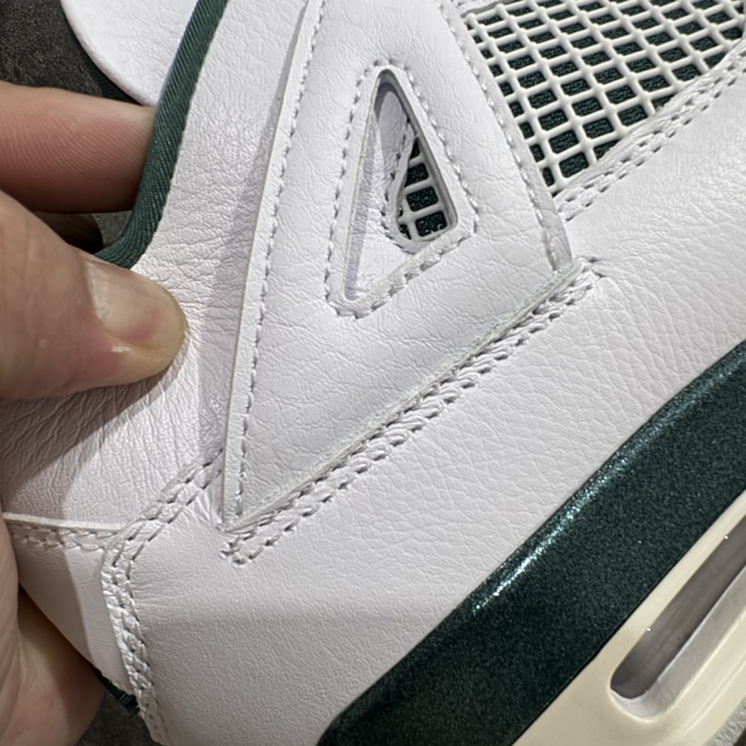 纯原AirJordanAJ4Retro氧化白绿FQ8138-103市售天花板产物耗时半年巨作全套原纸板楦