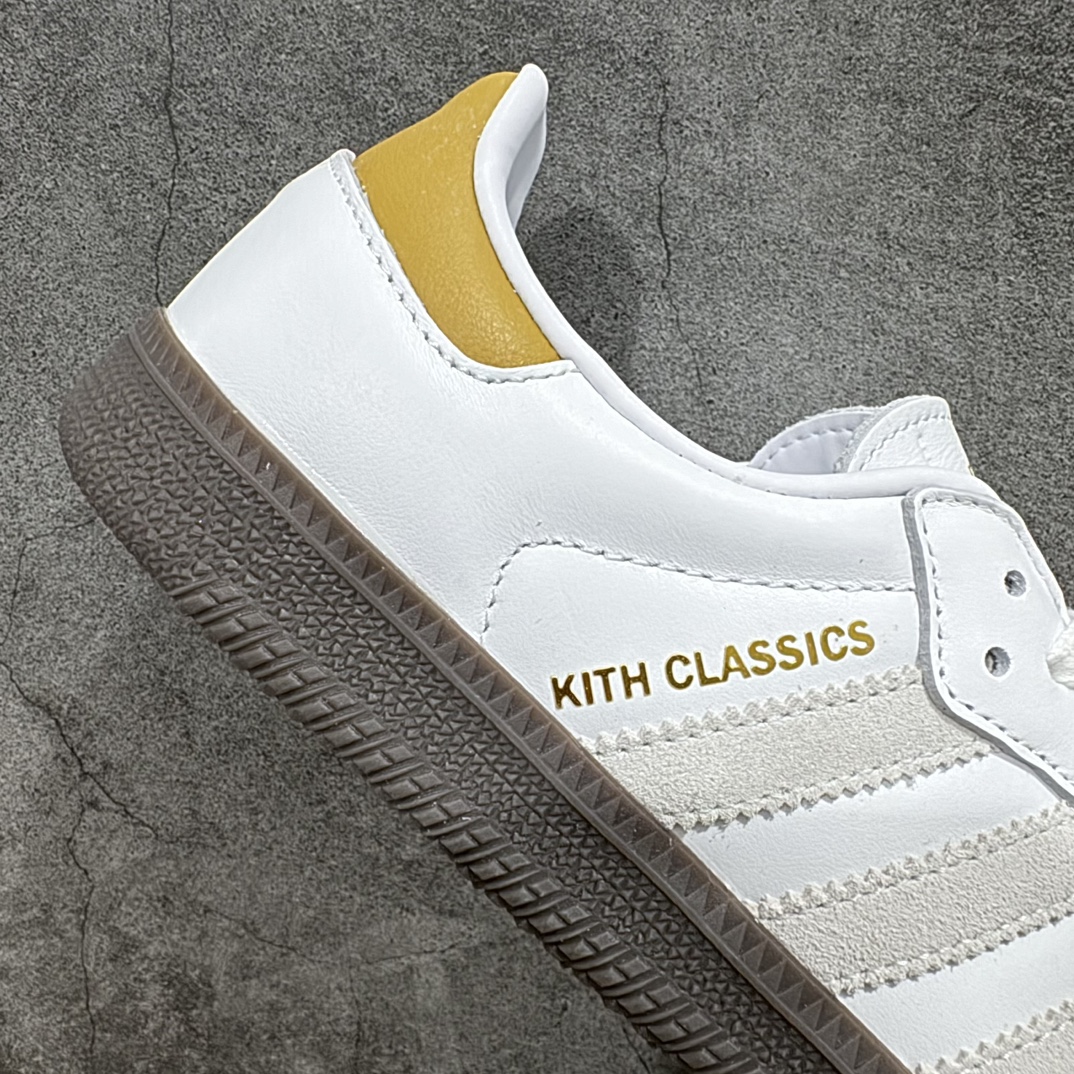 图片[7]-【纳帕软皮版】Kith x AD Original Samba OG 复古经典轻便板鞋 白棕尾 IE4800nn全新工厂出品 材质细节用料感人n全鞋使用纳帕软皮 成本比市场通货高很多任何细节 版型都值得反复推敲对比n你会发现这个版本是真的好版本💪🏻n正确烫金高频细节 原装纳米超迁皮料 独家私模橡胶大底 原盒原配 SIZE：36 36.5 37.5 38 38.5 39 40 40.5 41 42 42.5 43 44 44.5 45 46 编码：JP240260-鞋库